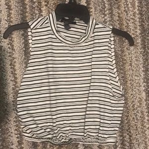 This is a forever 21 striped crop top